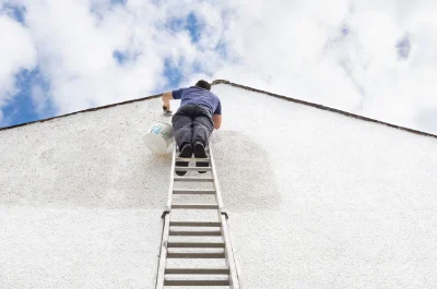 Peinture extérieure à l'Oie — façades et ravalement